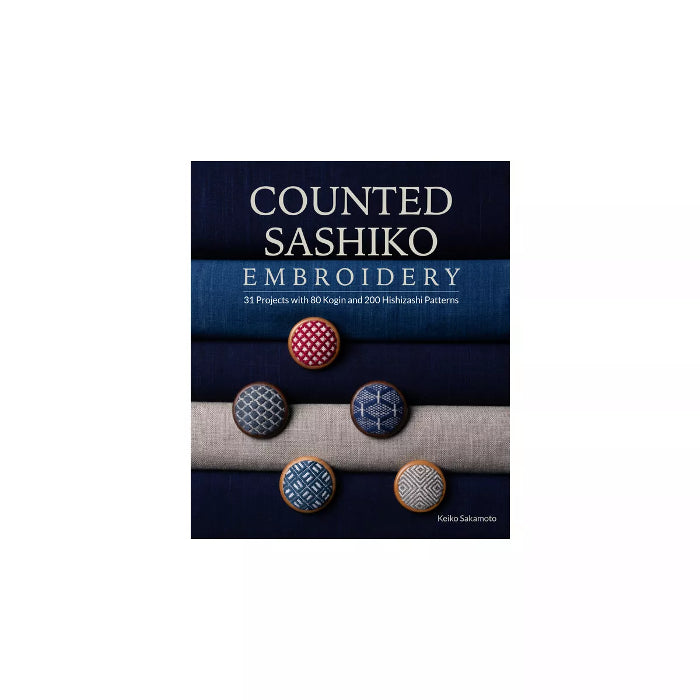 Counted Sashiko Embroidery - Keiko Sakamoto