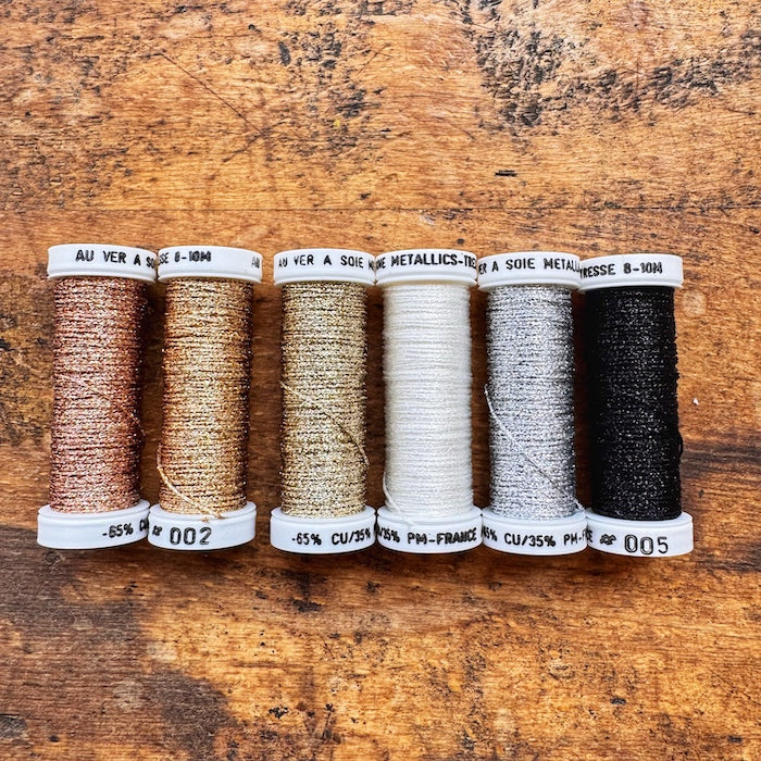 Silk Metallic Sewing Thread  - Classique -Au ver à Soie