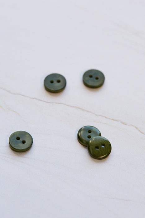 2 hole Corozo Khaki 11mm - mind the MAKER