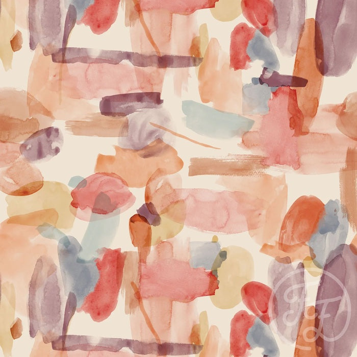 Colorfull Abstract Big- Jersey - Family Fabrics €28,50pm