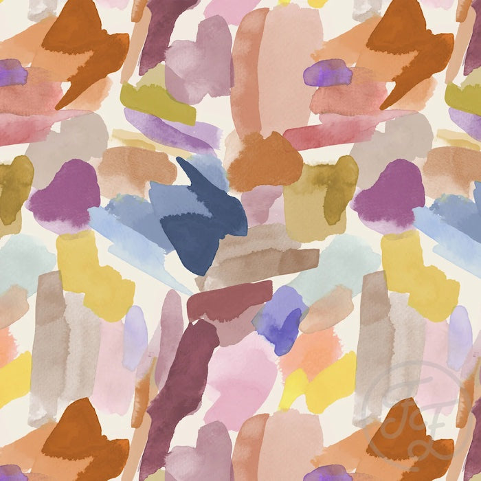 Painted Abstract - Jersey - Family Fabrics €28,50pm