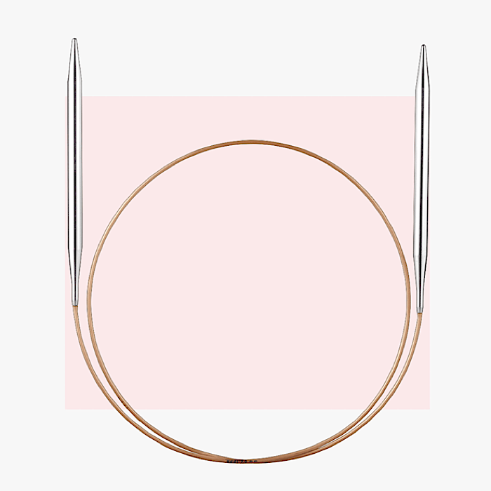 Addi Classic Circular Knitting Needles - 20cm 3.25mm Blue Cord Professional Needles