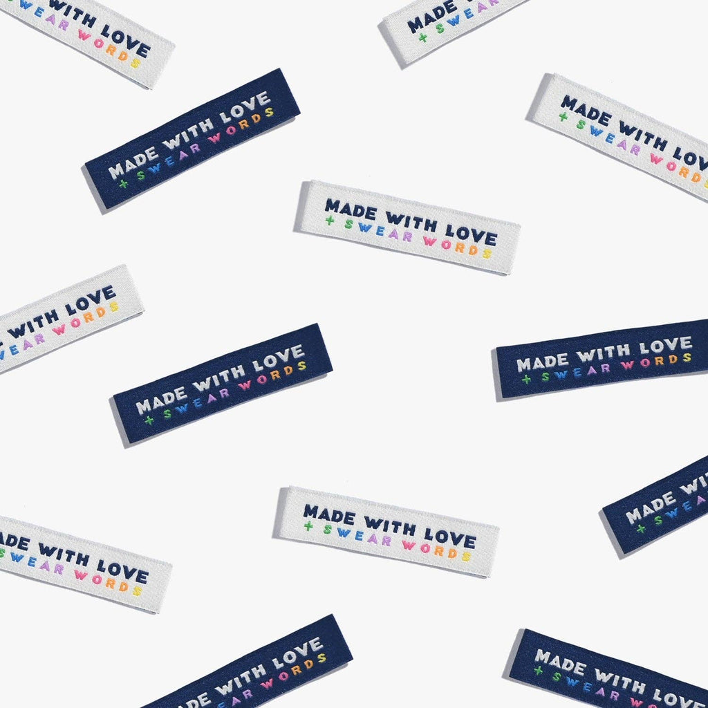 Made With Love & Swear Words Labels - Kylie and The Machine