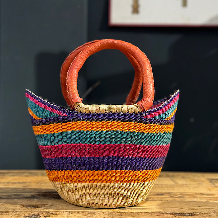 Bolga Project Basket with Handles SMALL – Gone Arty