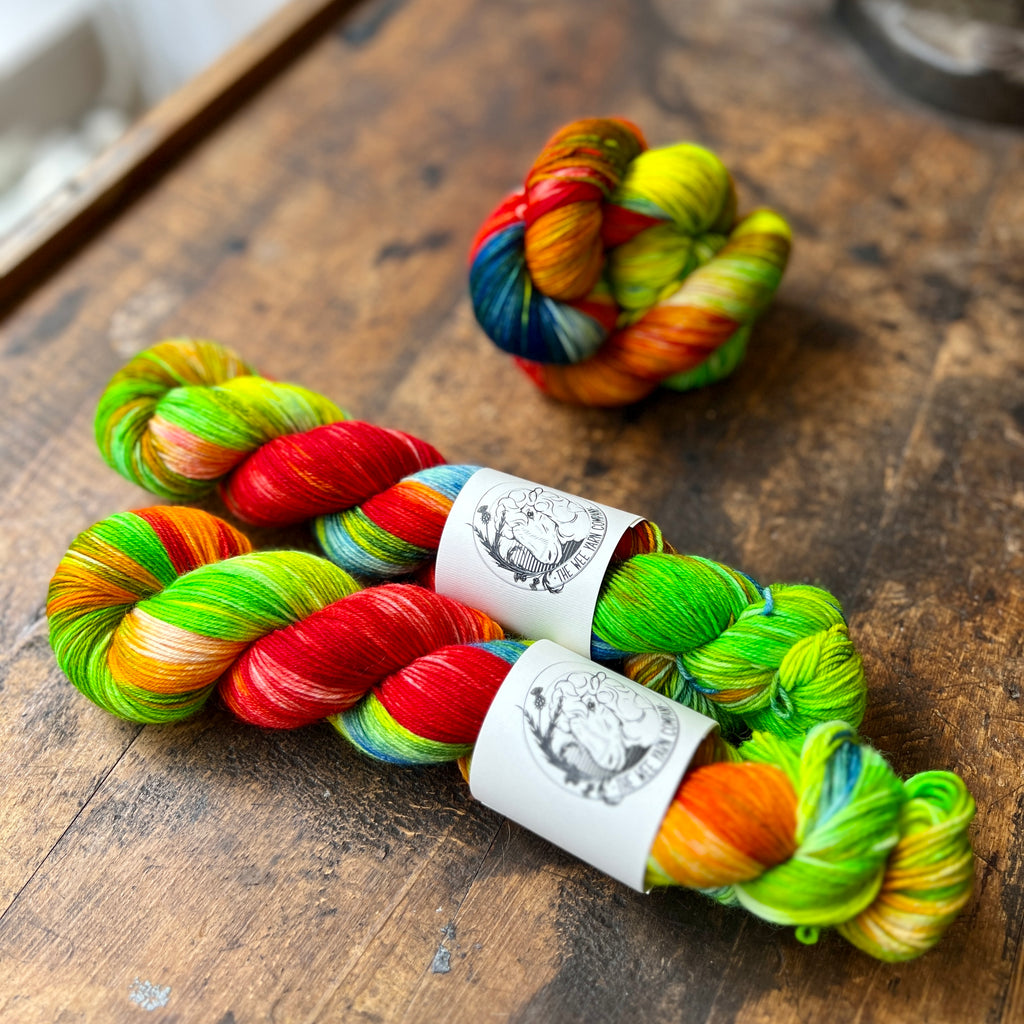 Bonnie BFL Sock – The Wee Yarn Company