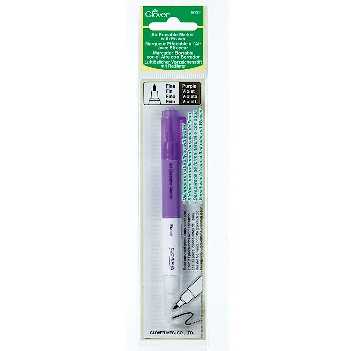 Air Erasable Marker with Eraser - Clover