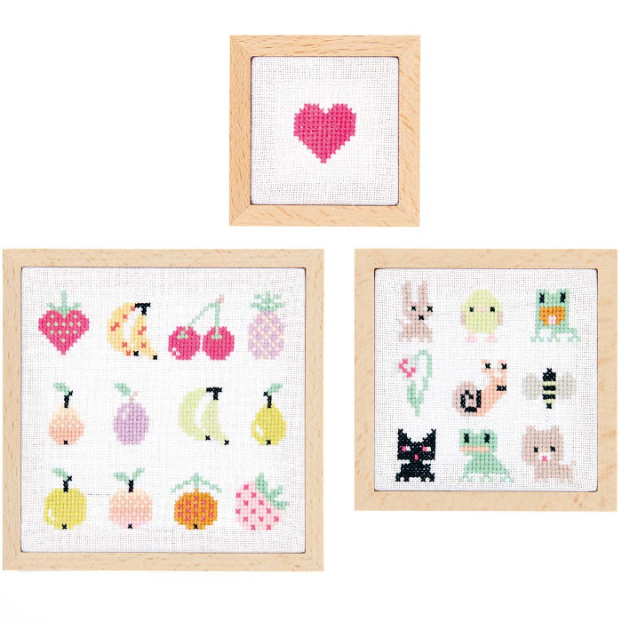 Pixel Art- Embroidery Kit Counted Cross Stitch  - Rico Design