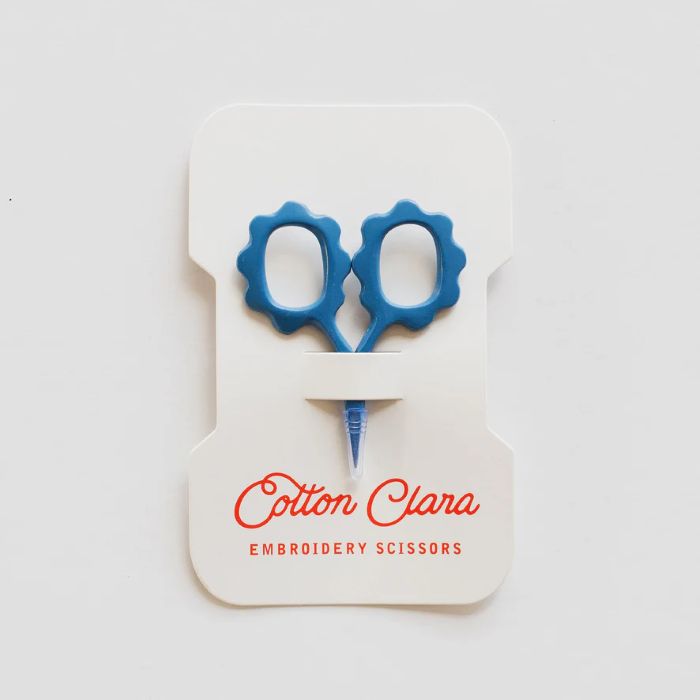 Mini Sunflower Embroidery Scissors -  Cotton Clara Craft