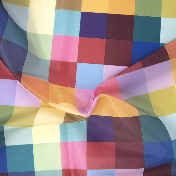 Multicolor Checks Bag Cover Fabric - Katia Fabrics €7/m