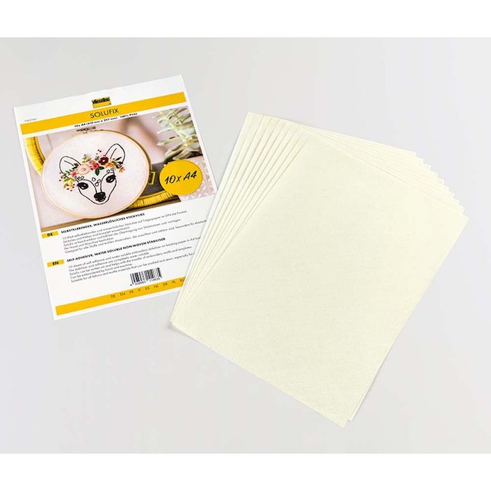 Solufix Self-adhesive A4 Sheets  - Vlieseline