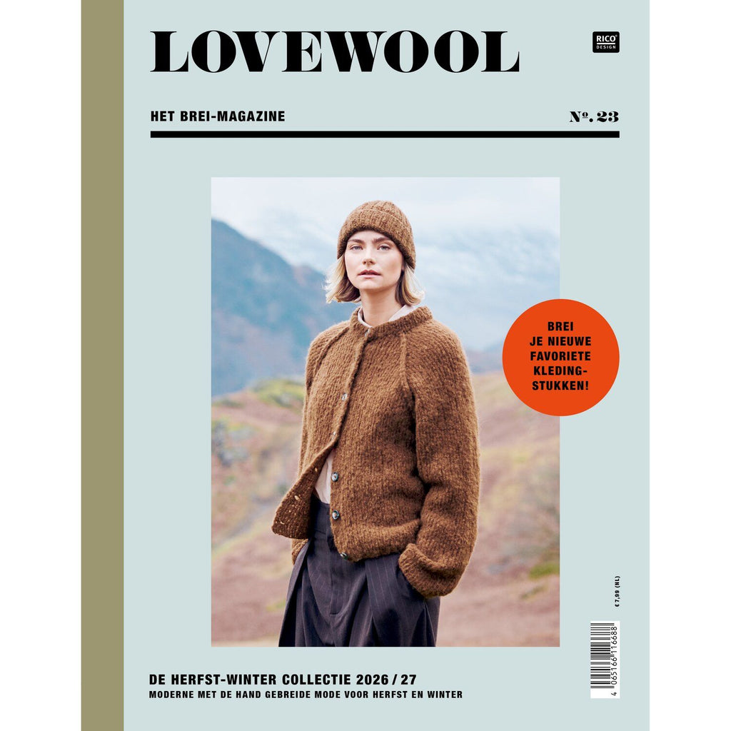 LOVEWOOL NO. 23 AUTUMN–WINTER- Rico Designs