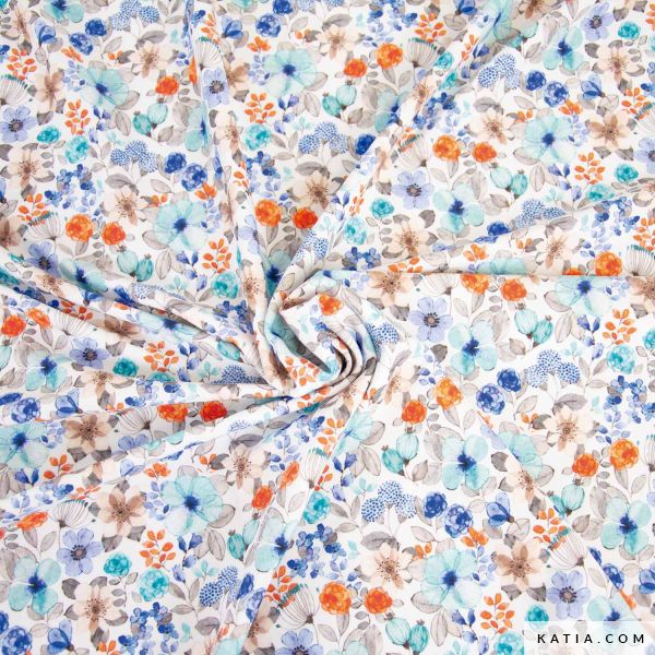 Hanami Print - Swim Fabric - Katia Fabrics €22/m