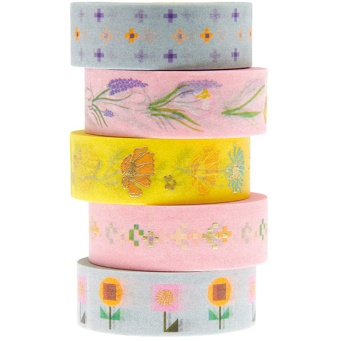 Futschikato Floral Washi Tape Set - Rico Design