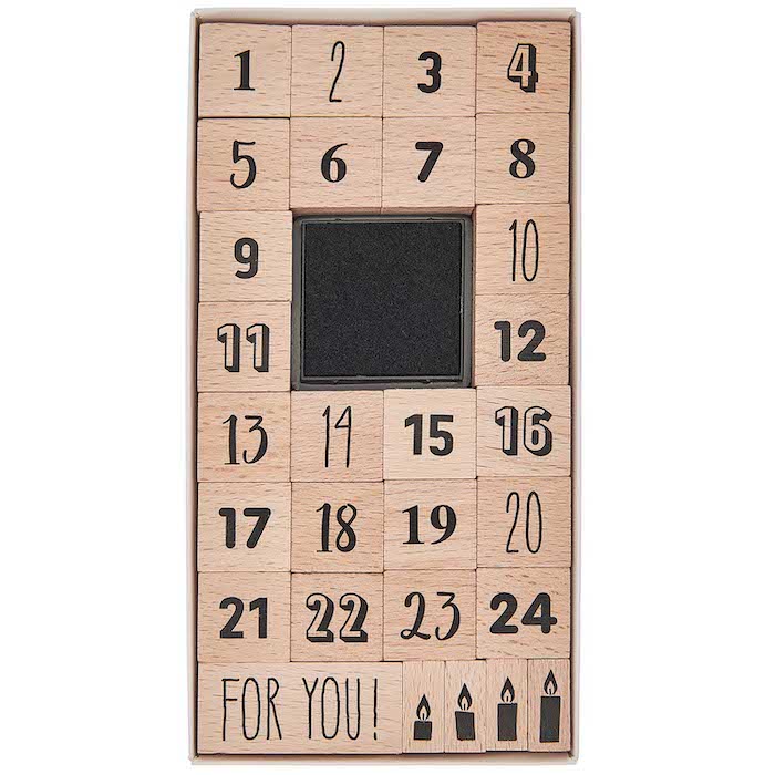 Advent Calendar Stamp Set  - Rico Design