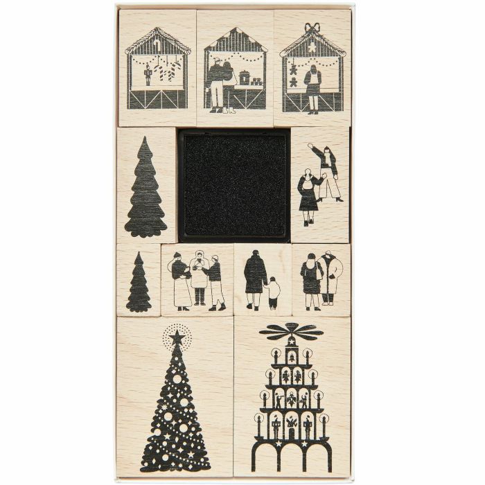 Christmas Market Stamps - Rico Design