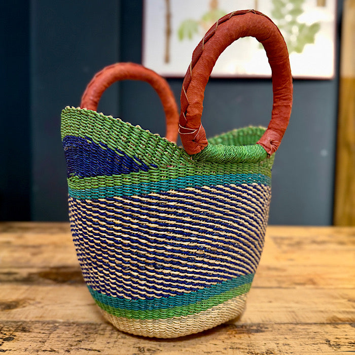 Bolga Project Basket with Handles SMALL – Gone Arty
