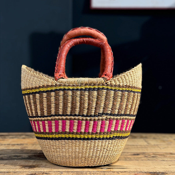 Bolga Project Basket with Handles SMALL – Gone Arty