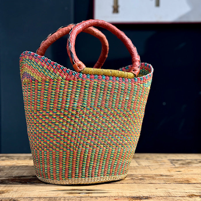 Bolga Project Basket with Handles MEDIUM – Gone Arty