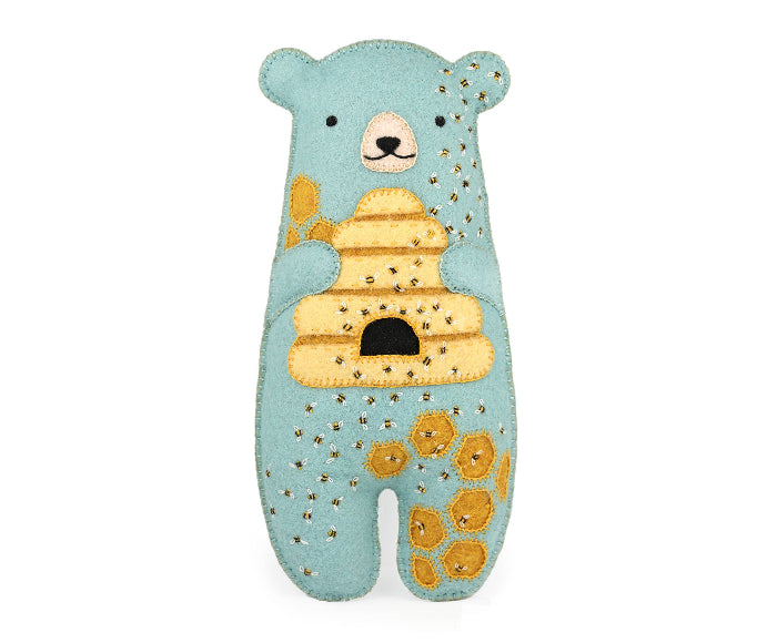 Honeybear Felt Doll Kit - Kiriki Press -