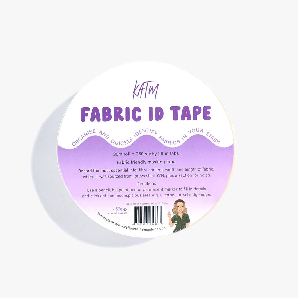 KATM Fabric ID Tape - 1 Tape Roll 30m -Kylie and The Machine