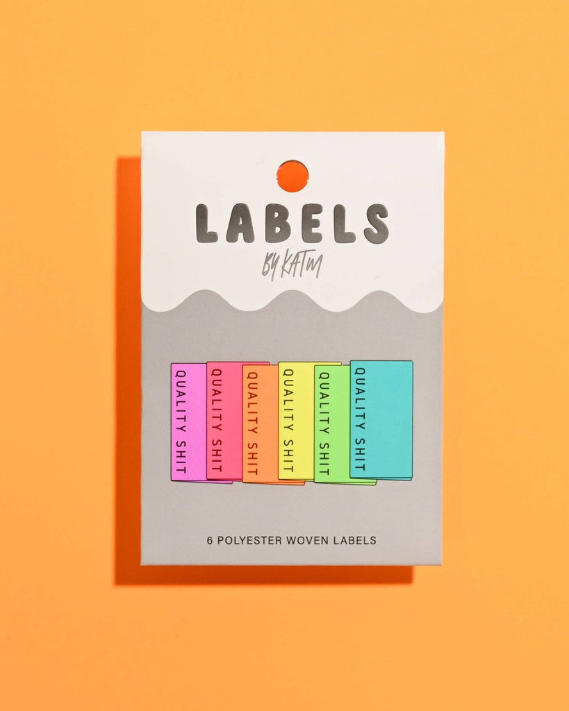 Kylie and The Machine - Quality Shit Woven Labels (Neon)