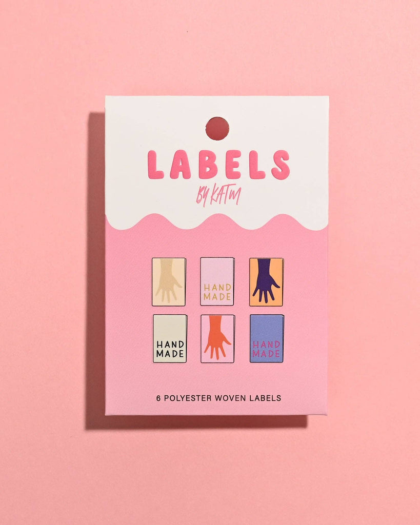 Kylie and The Machine - Metallic Mini Hands Woven Labels
