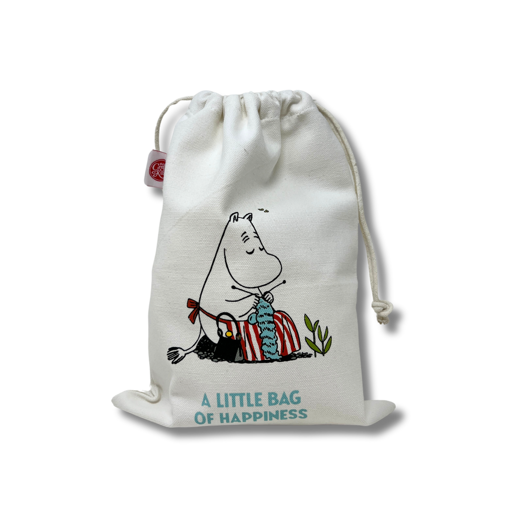 Moomin 'Bag of Happiness' Drawstring Bag - The Crafty Kit Company