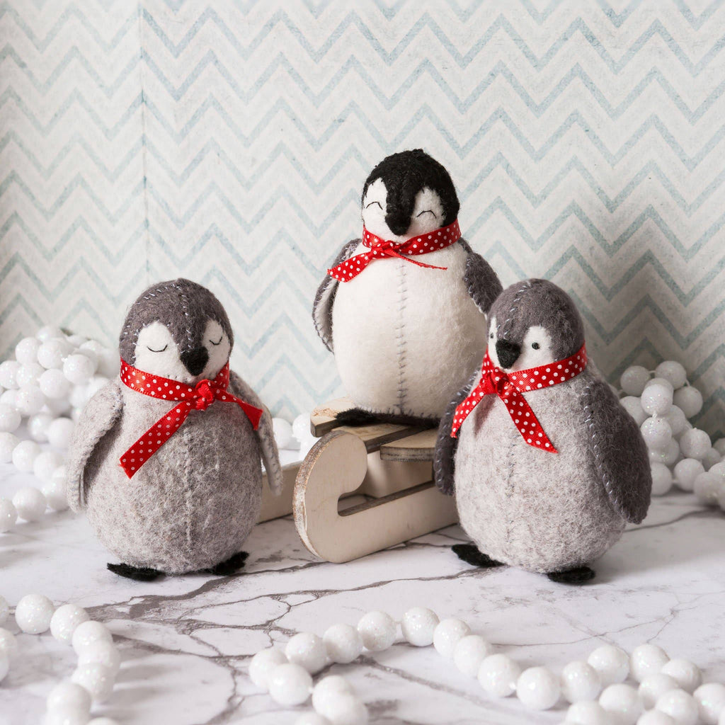 Baby Penguins Felt Craft Kit - Corinne Lapierre Limited