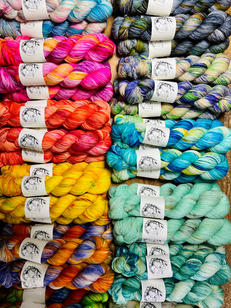 Bonnie BFL Sock – The Wee Yarn Company