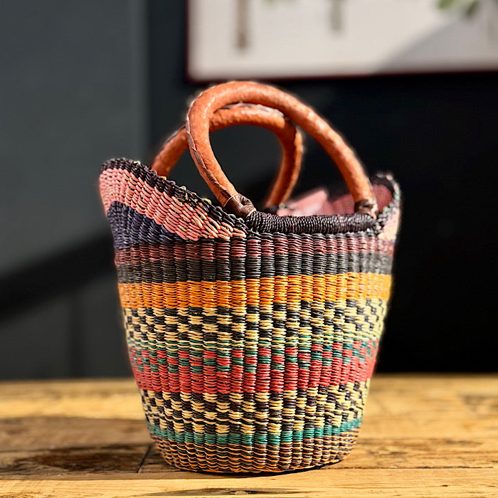 Bolga Project Basket with Handles SMALL – Gone Arty