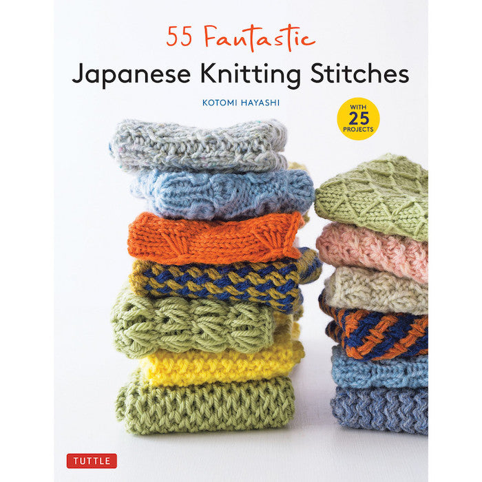 55 Fantastic Japanese Knitting Stitches - Kotomi Hayashi