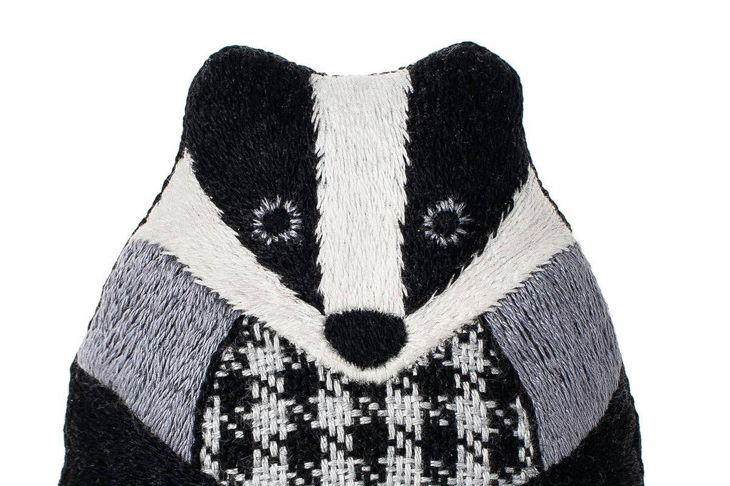 Badger  - Kiriki Press - Embroidery Kit