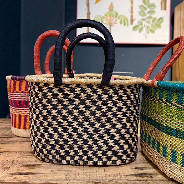 Bolga Oval Project Basket with Handles LARGE – Gone Arty