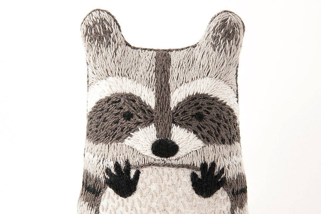 Raccoon - Embroidery Kit - Kiriki Press