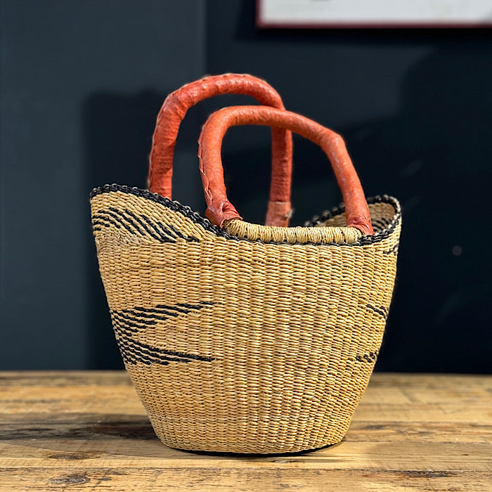 Bolga Project Basket with Handles SMALL – Gone Arty