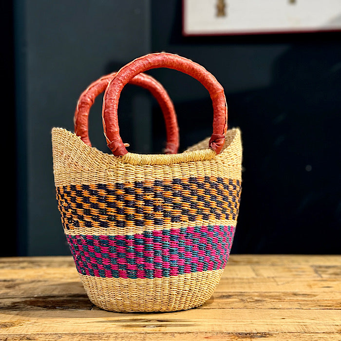 Bolga Project Basket with Handles SMALL – Gone Arty