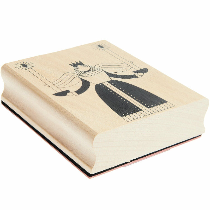 Angle with Candles Stamp- RIco Design