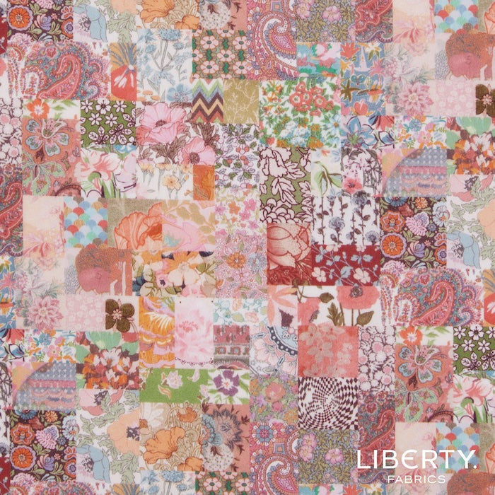 Archive Patchwork A- Cotton Tana Lawn-  Liberty Fabrics €36,50pm