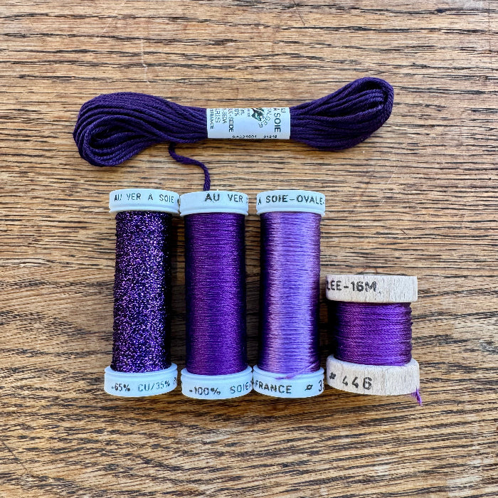 Ovale/Surfine Discovery Pack - Violet - Au Ver à Soie