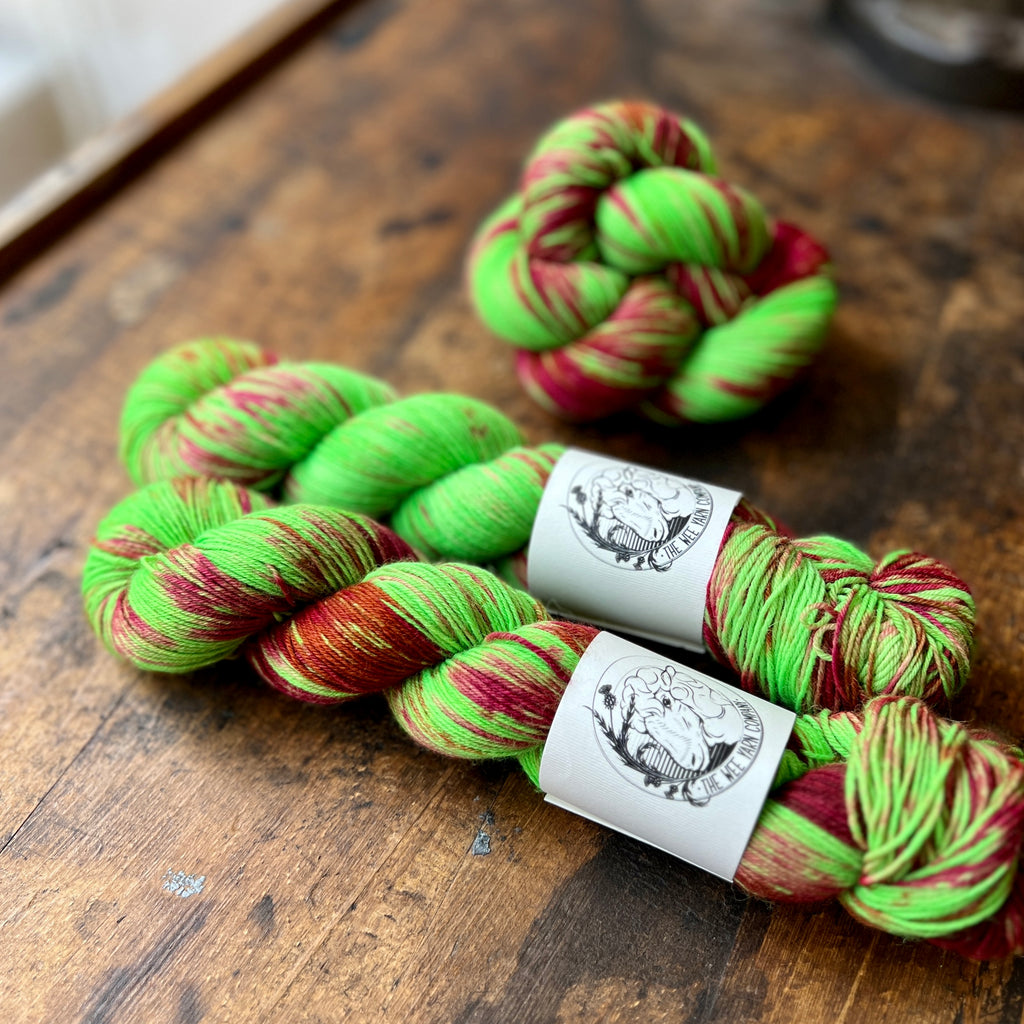 Bonnie BFL Sock – The Wee Yarn Company