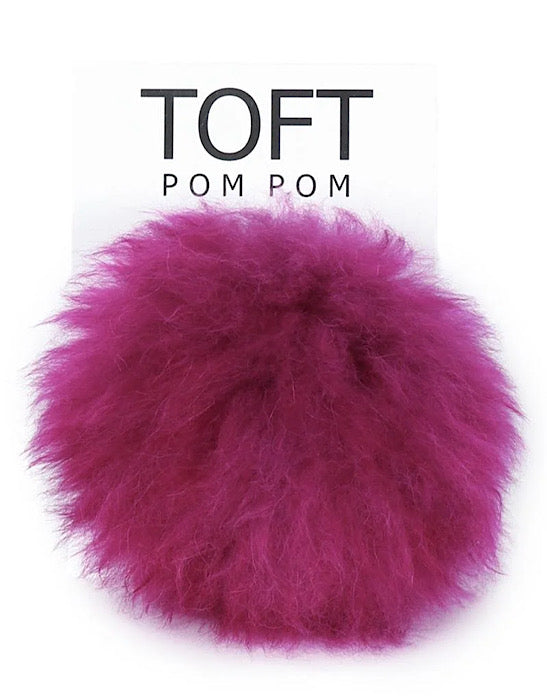 Alpaca Fur Pom Pom Bright - TOFT