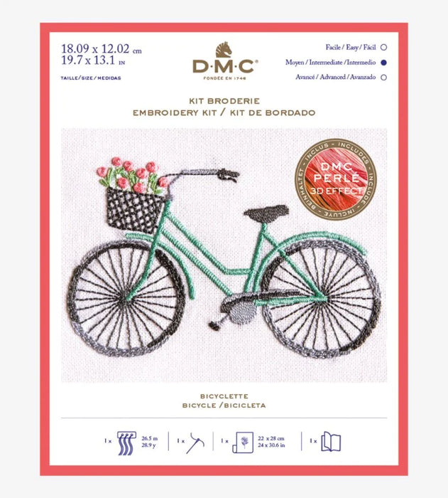 Bicycle Embroidery Kit - DMC - DMC