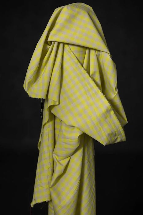 Neon Fizz -  Cotton/Linen Gingham-  Merchant & Mills €29.50pm
