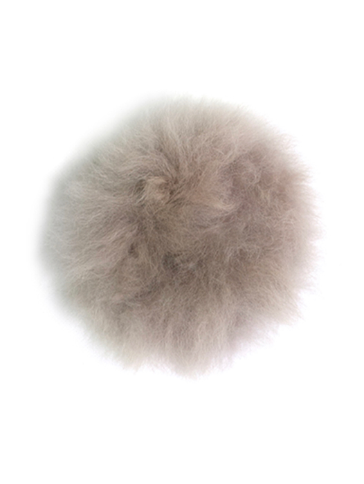 Alpaca Fur Pom Pom Natural - TOFT