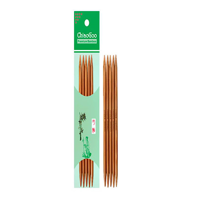 Bamboo Double Pointed Needles - ChiaoGoo