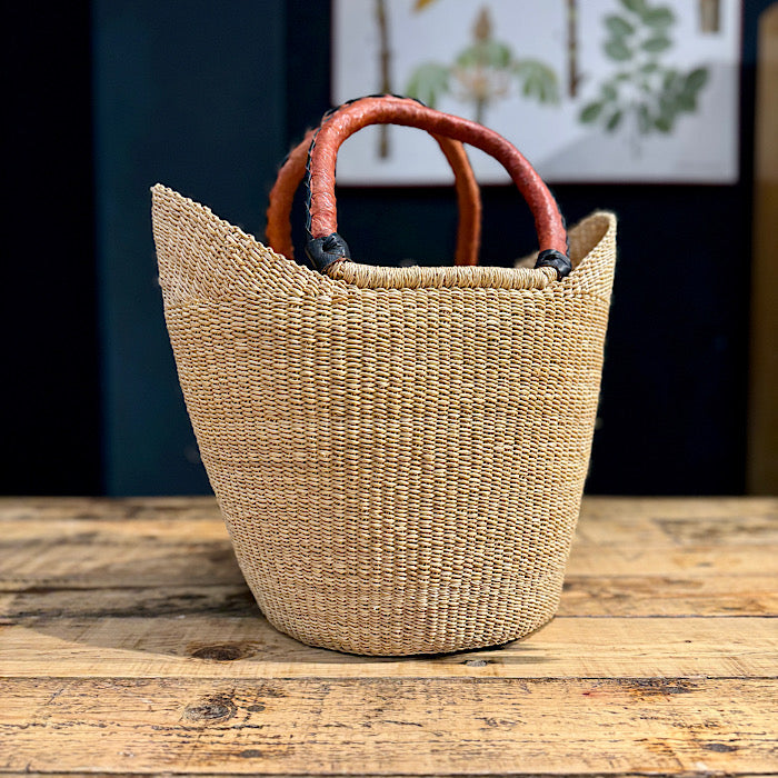 Bolga Project Basket with Handles MEDIUM – Gone Arty