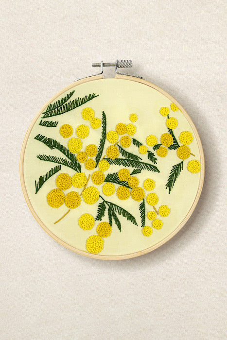 Mimosas Embroidery Kit - DMC