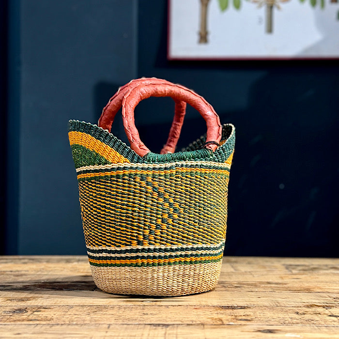 Bolga Project Basket with Handles SMALL – Gone Arty