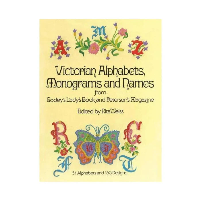 Victorian Alphabets, Monograms and Names - Godey's Lady's Book and Peterson's Magazine