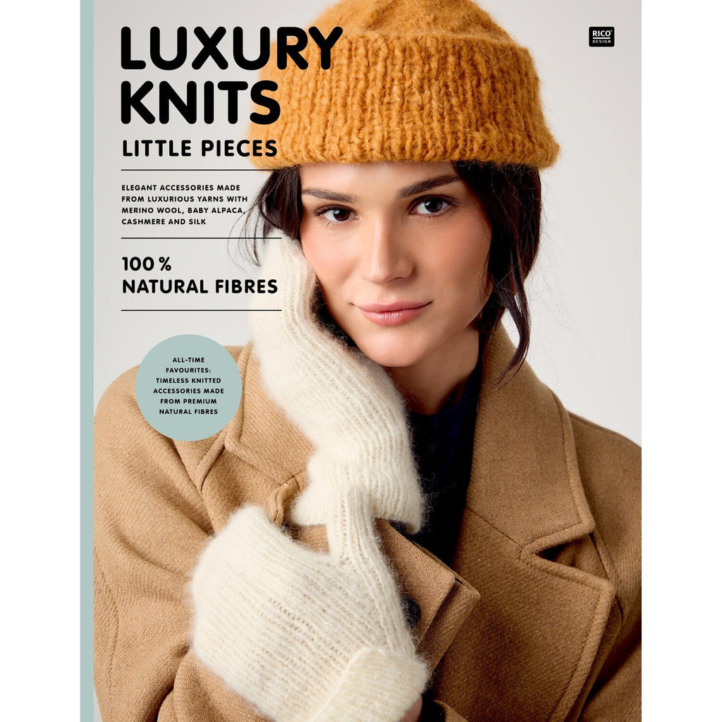 LUXURY KNITS – LITTLE PIECES- Rico Designs